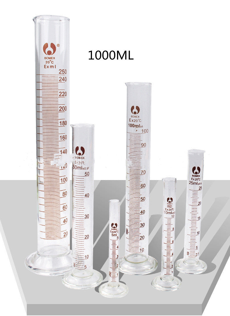 Chemical Laboratory Thickened Glass Graduated Cylinder - Scienmart