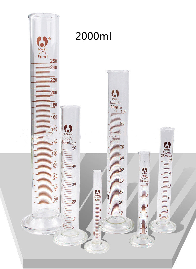 Chemical Laboratory Thickened Glass Graduated Cylinder - Scienmart