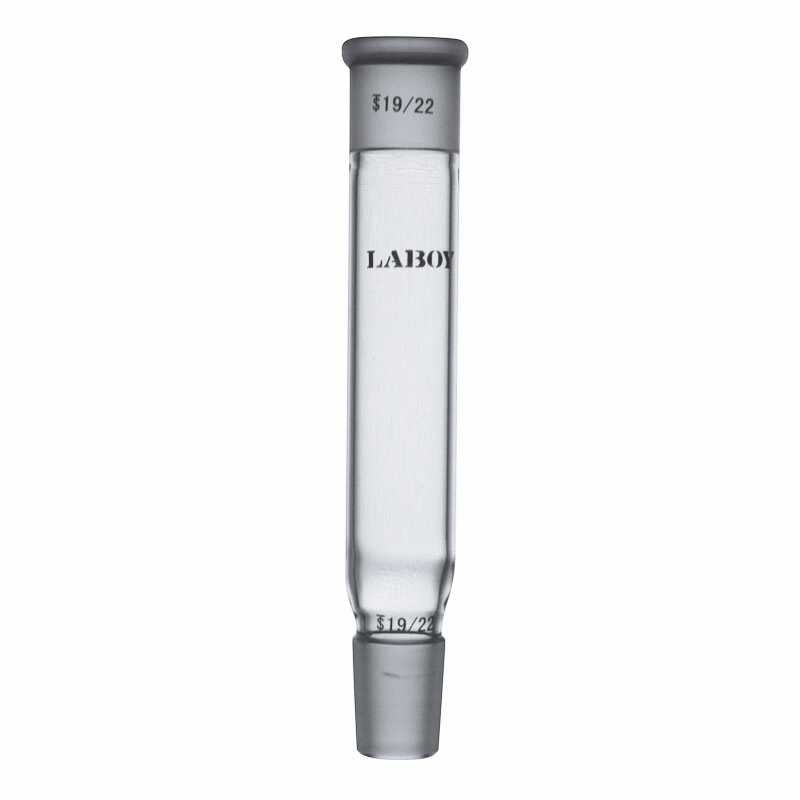 Glass Connecting Adapter With Top Female and Lower Male Joints - Scienmart