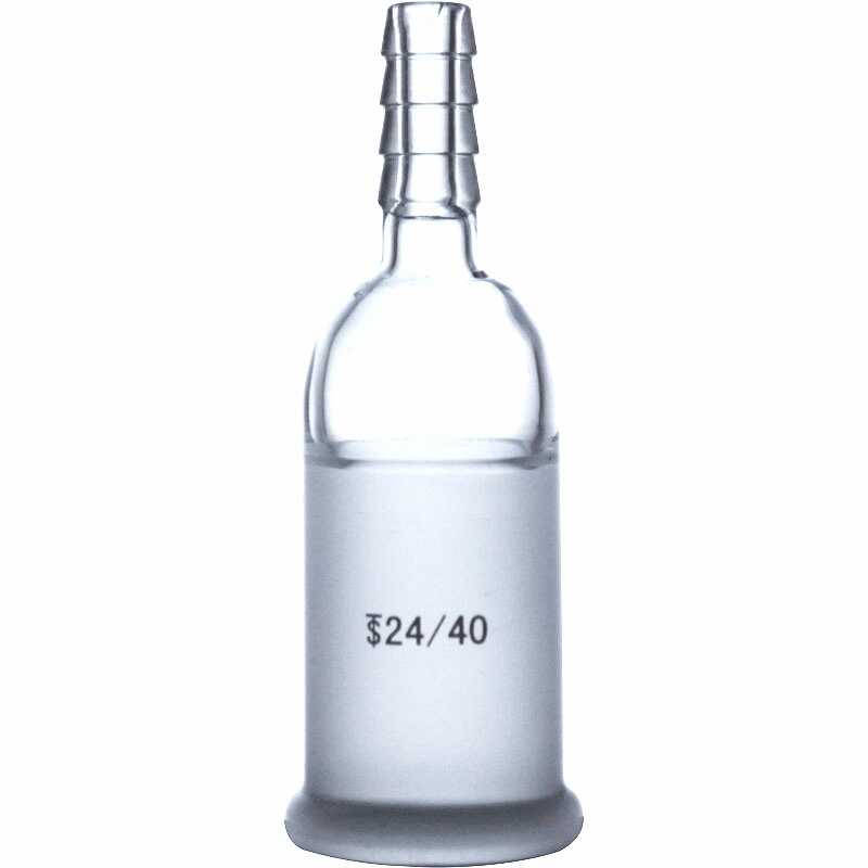 Glass Vacuum Hose Inlet Adapter Straight With Female Joint - Scienmart