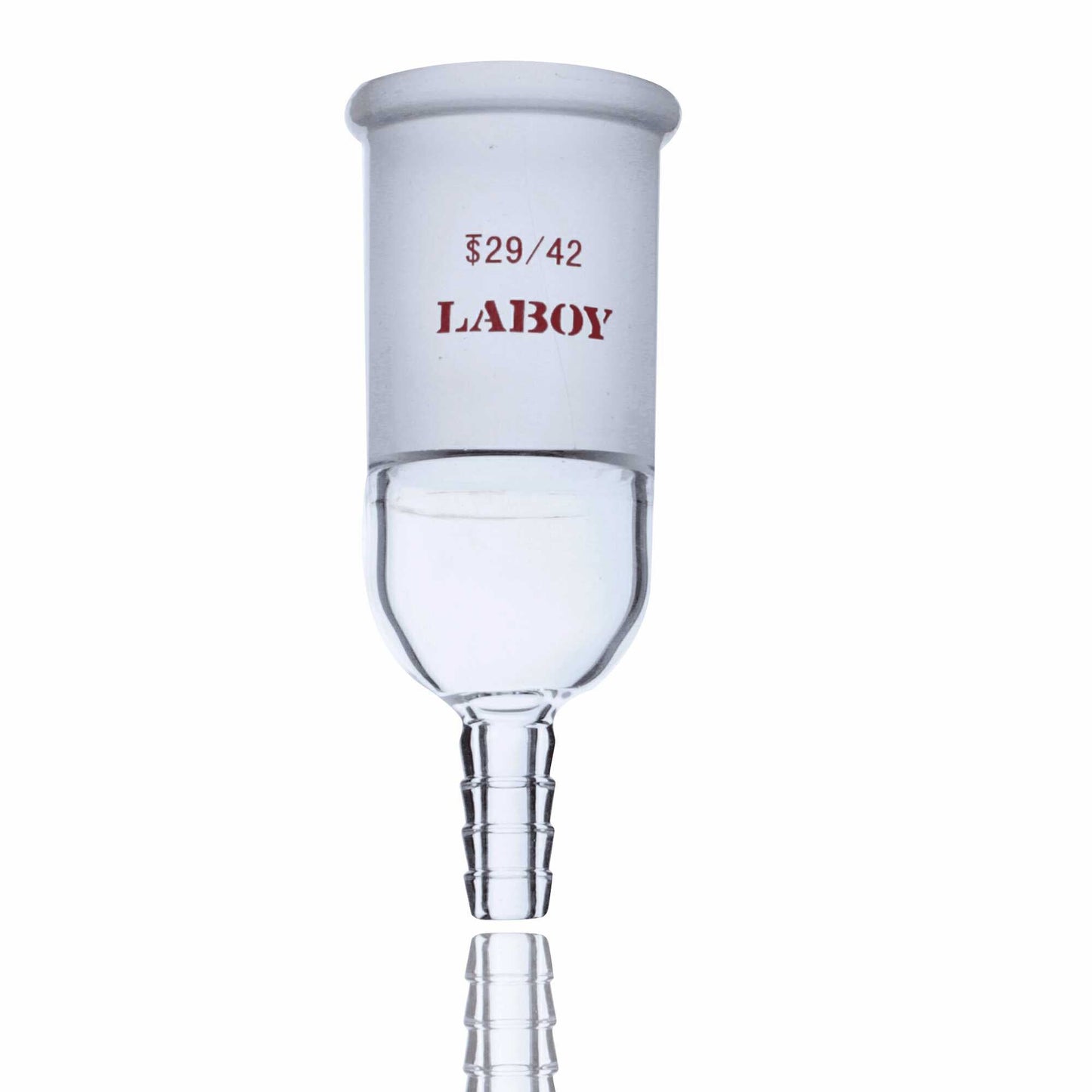 Glass Vacuum Hose Inlet Adapter Straight With Female Joint - Scienmart