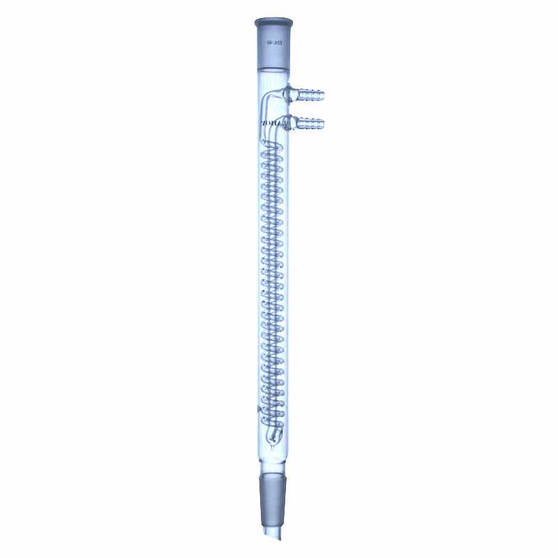 Glass Reflux Condenser With Taper Joints and Hose Connections - Scienmart