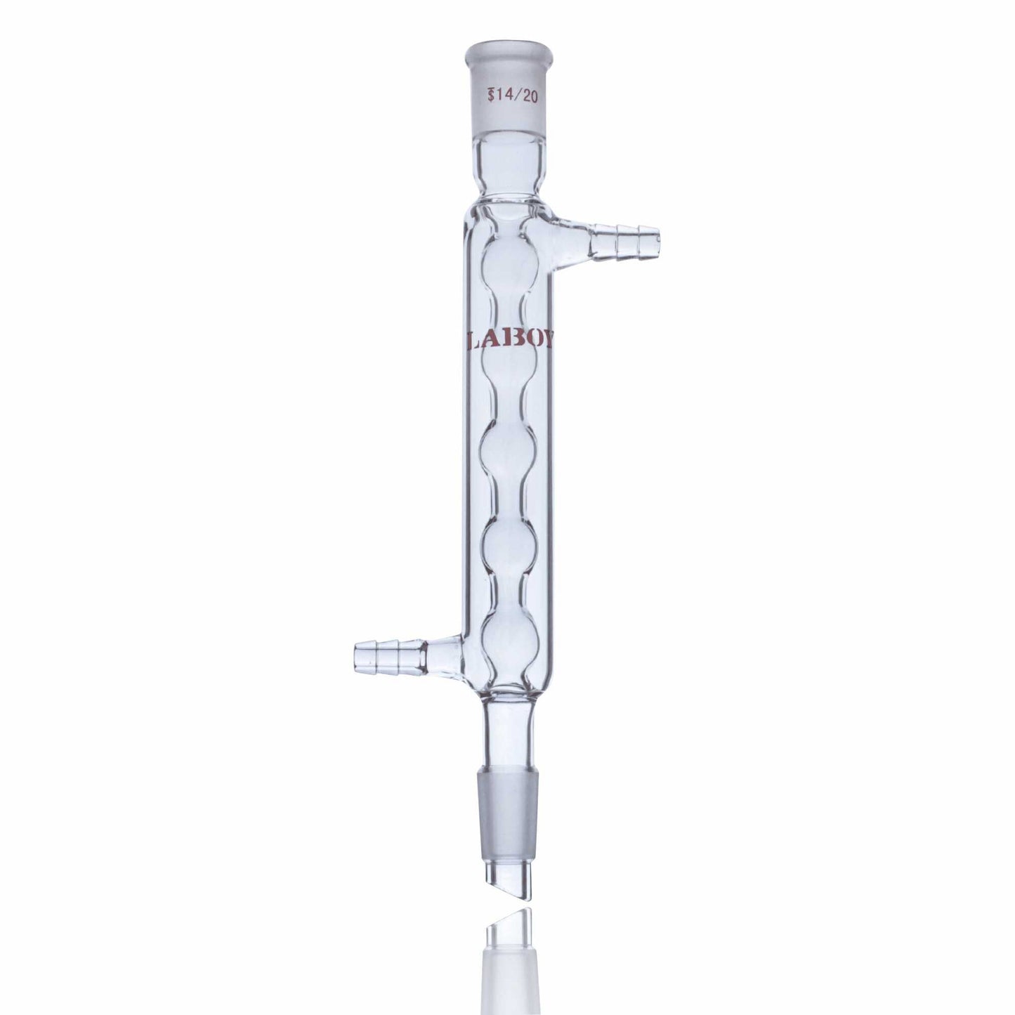 Glass Allihn Condenser With Standard Taper Joint and Hose Connections - Scienmart