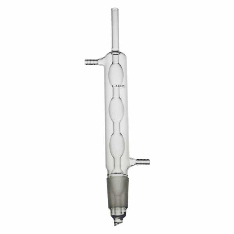 Glass Allihn Condenser for Soxhlet Extractor Distillation Lab Glassware with Standard Taper Joints - Scienmart