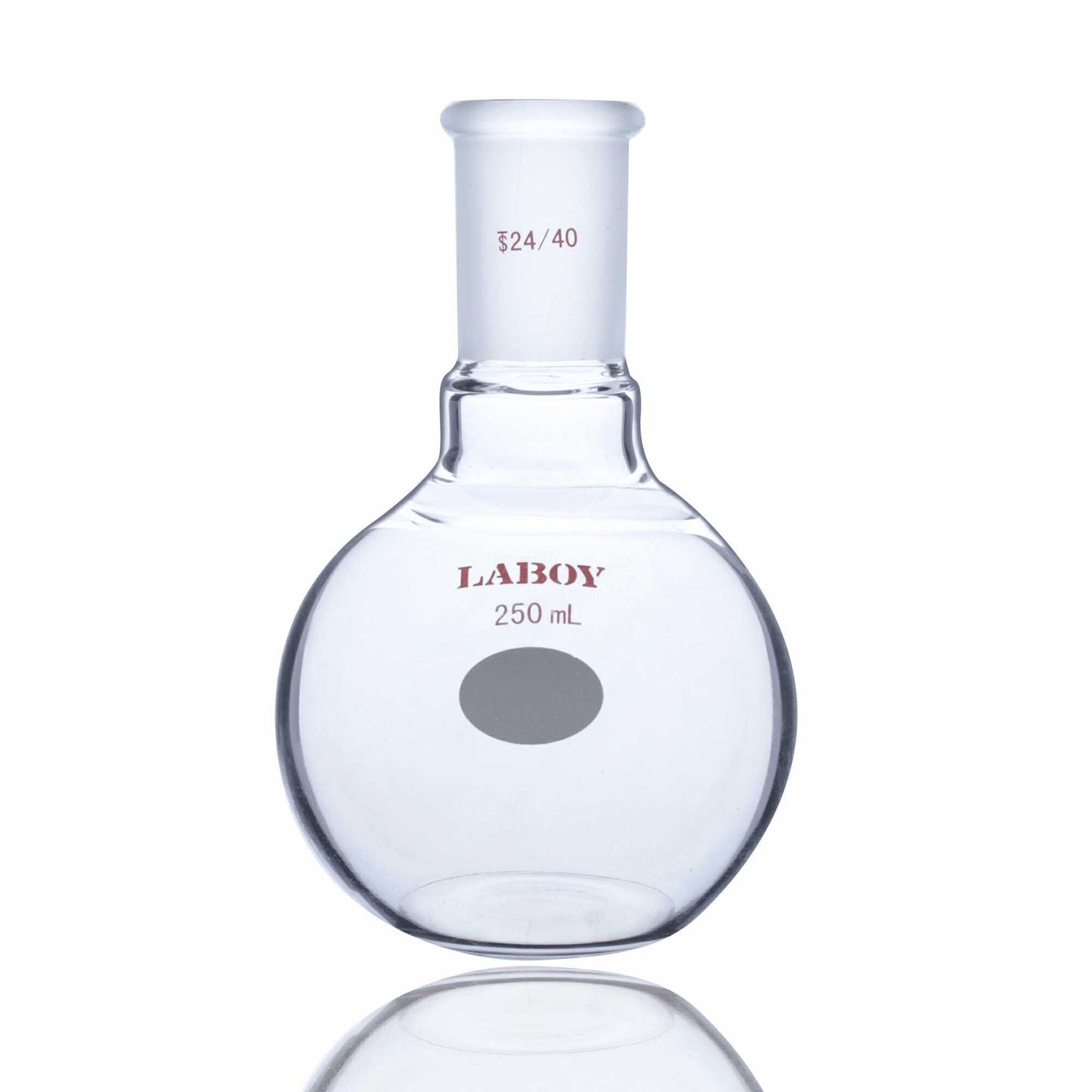 Glass Flat Bottom Boiling Flask Single Neck With Standard Taper Joint - Scienmart