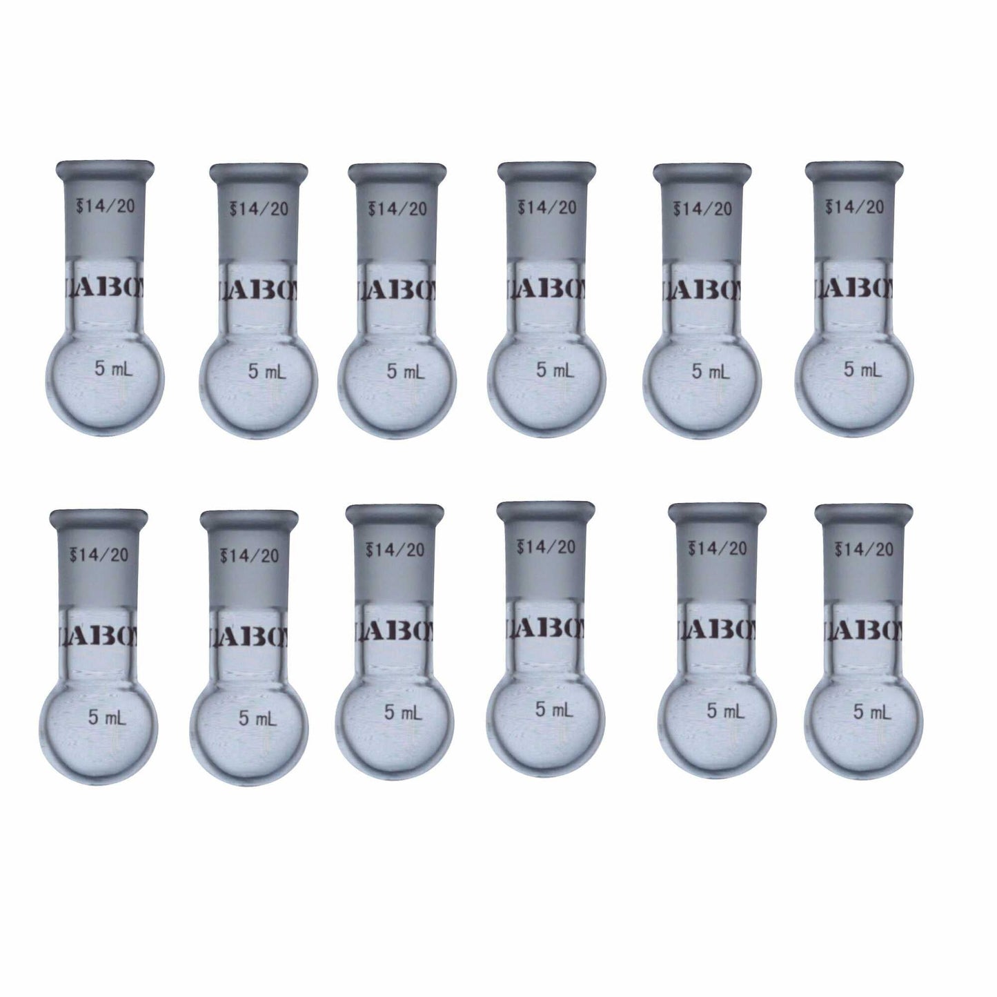 Glass Round Bottom Boiling Flask Single Neck With Standard Taper Joint - Scienmart