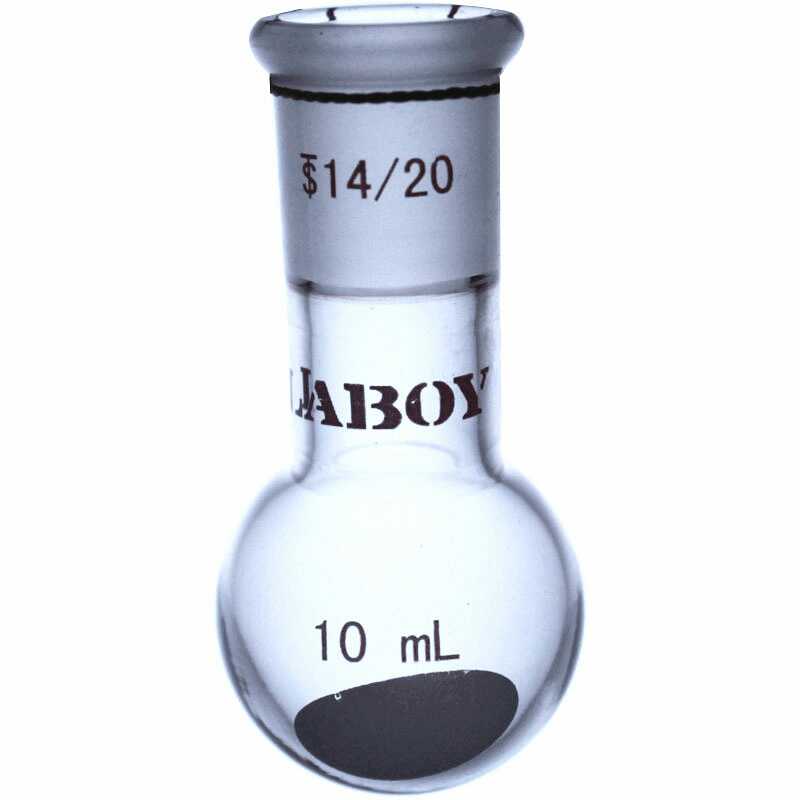 Glass Round Bottom Boiling Flask Single Neck With Standard Taper Joint - Scienmart