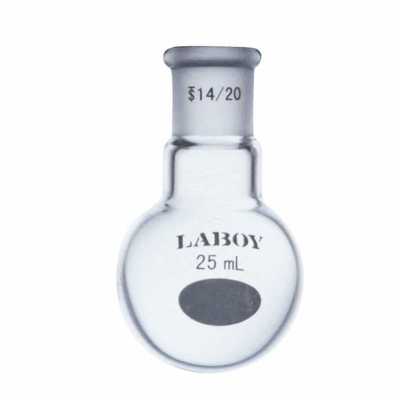 Glass Round Bottom Boiling Flask Single Neck With Standard Taper Joint - Scienmart