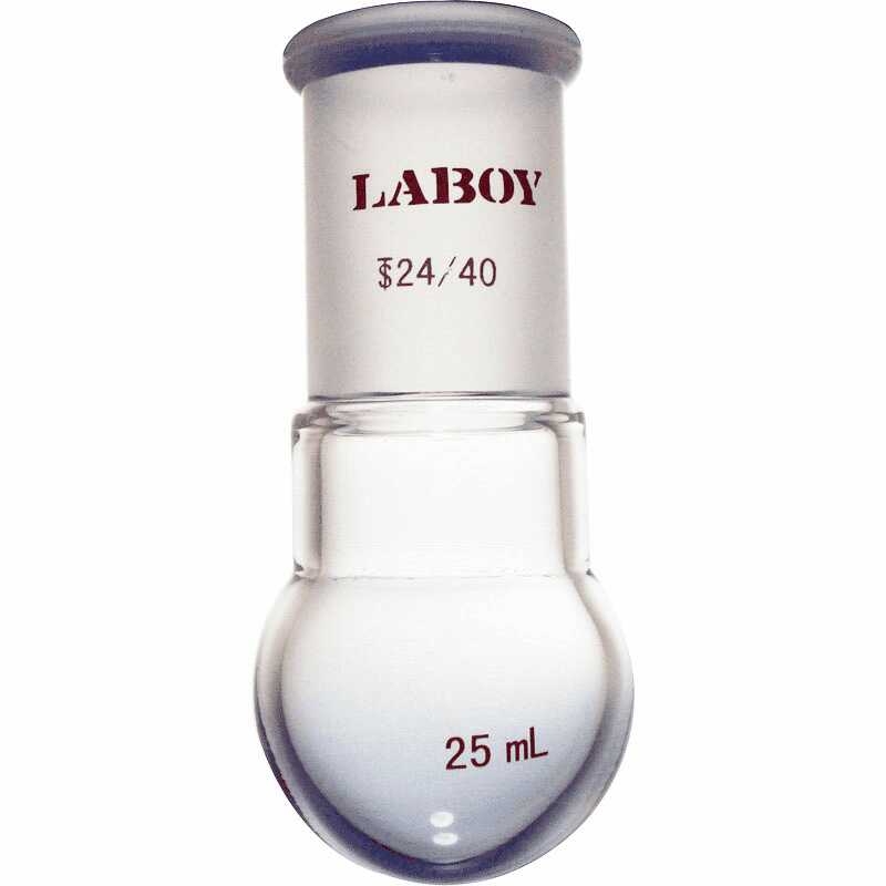 Glass Round Bottom Boiling Flask Single Neck With Standard Taper Joint - Scienmart