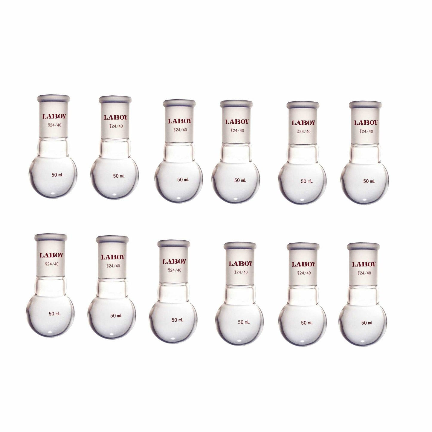Glass Round Bottom Boiling Flask Single Neck With Standard Taper Joint - Scienmart