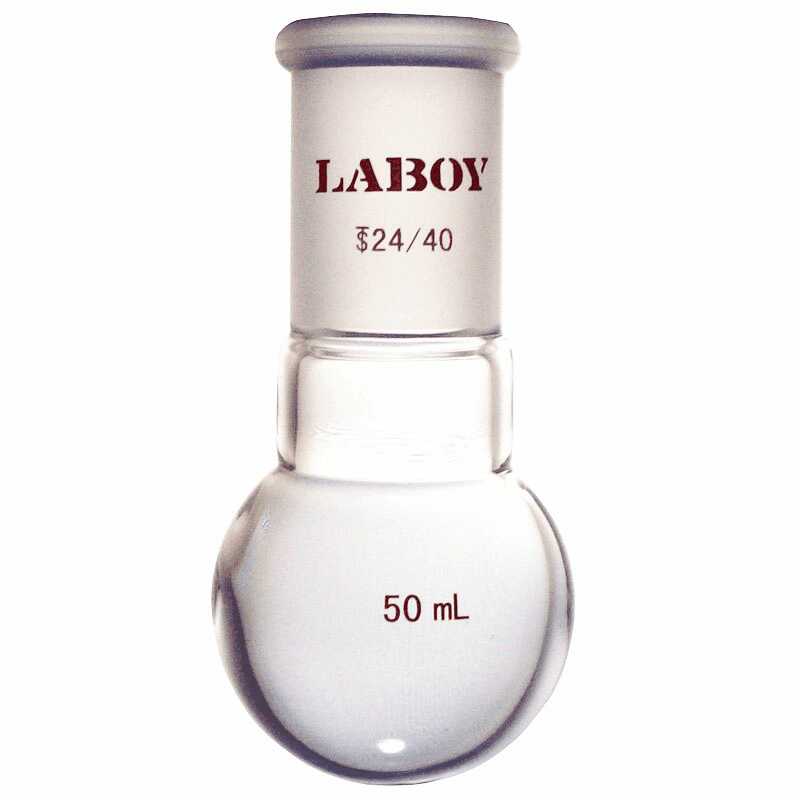 Glass Round Bottom Boiling Flask Single Neck With Standard Taper Joint - Scienmart