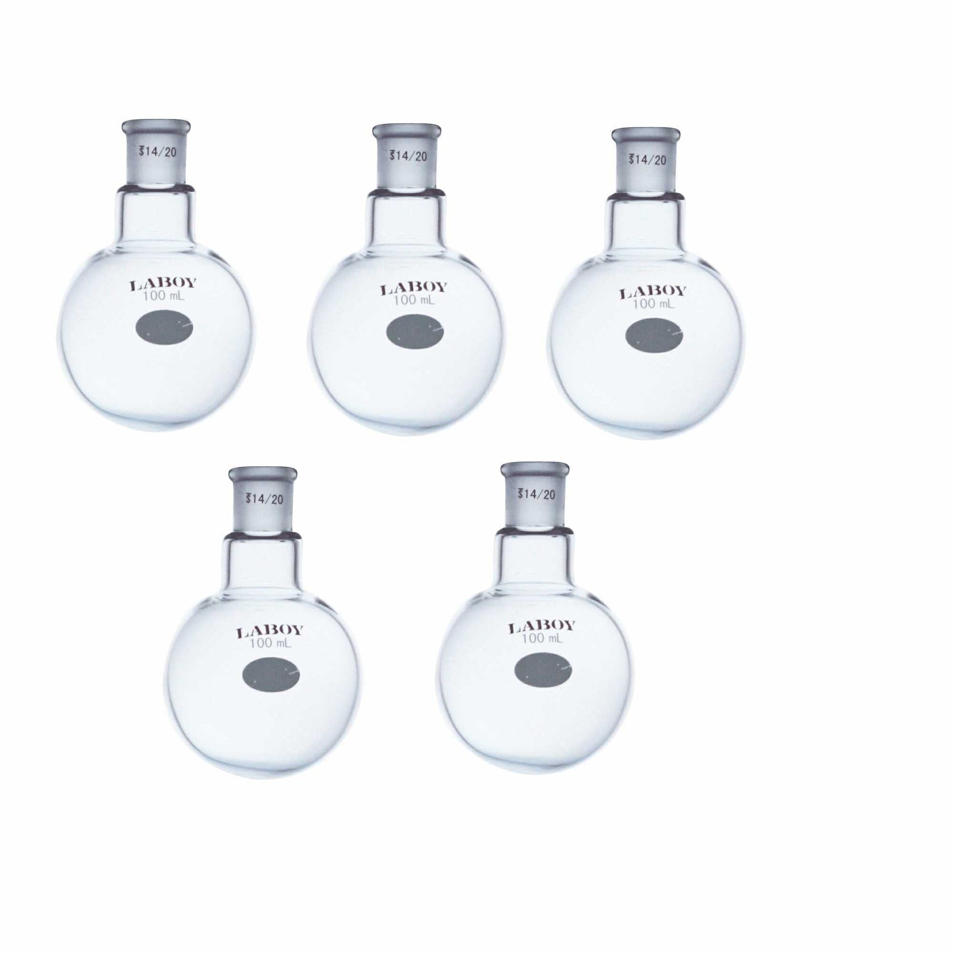 Glass Round Bottom Boiling Flask Single Neck With Standard Taper Joint - Scienmart
