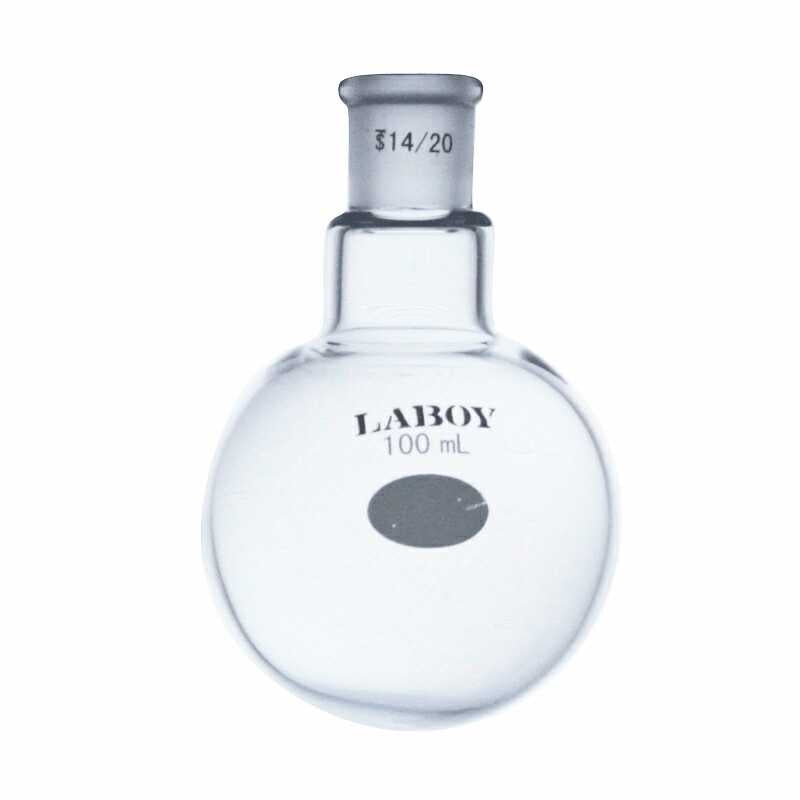 Glass Round Bottom Boiling Flask Single Neck With Standard Taper Joint - Scienmart