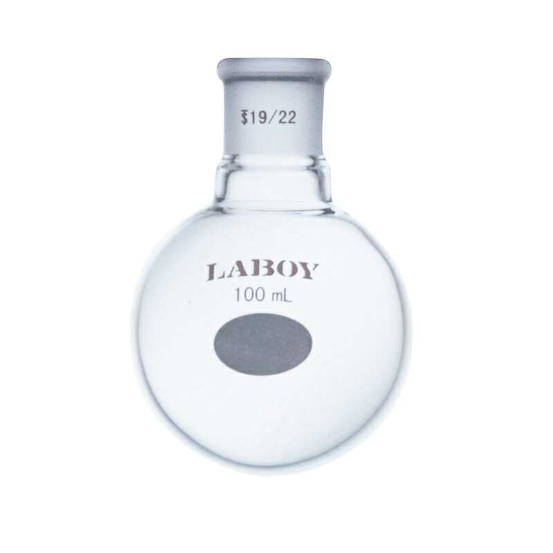 Glass Round Bottom Boiling Flask Single Neck With Standard Taper Joint - Scienmart