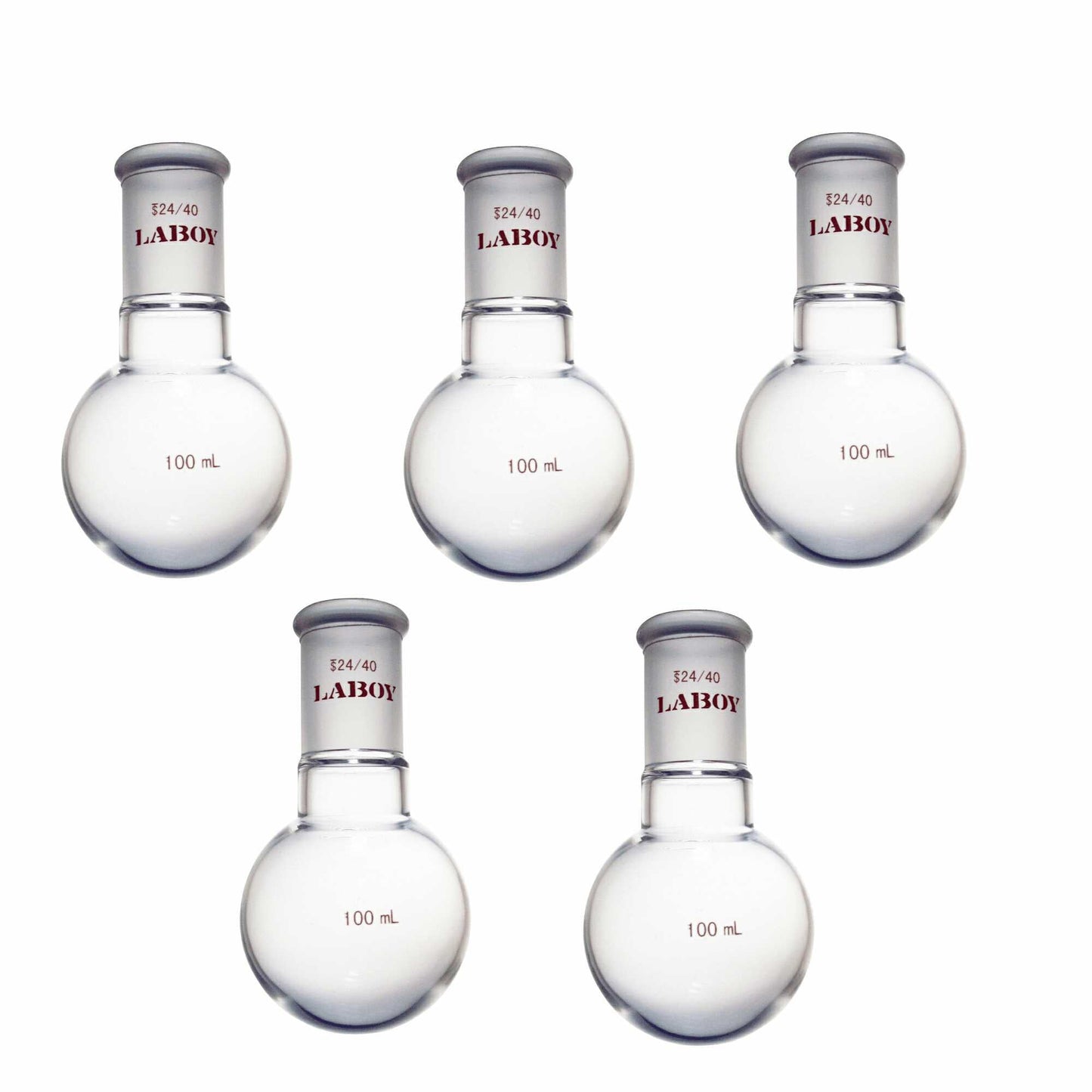 Glass Round Bottom Boiling Flask Single Neck With Standard Taper Joint - Scienmart