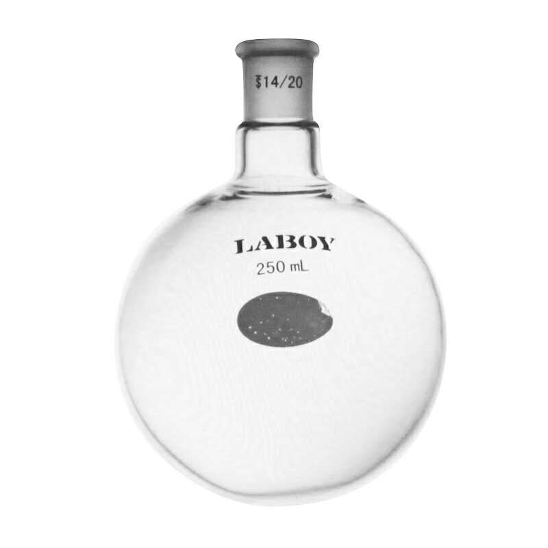 Glass Round Bottom Boiling Flask Single Neck With Standard Taper Joint - Scienmart