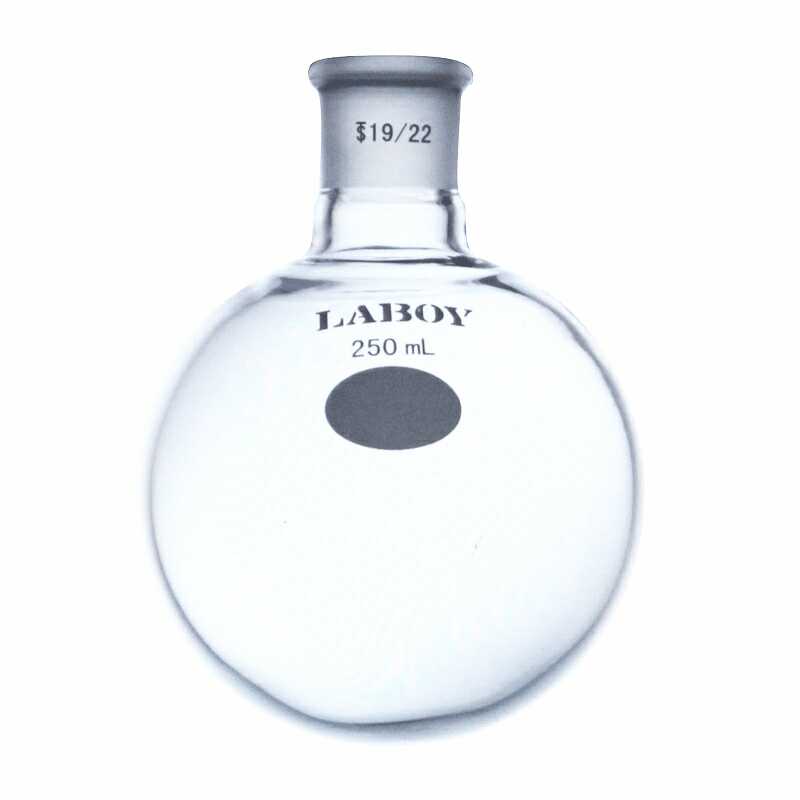 Glass Round Bottom Boiling Flask Single Neck With Standard Taper Joint - Scienmart