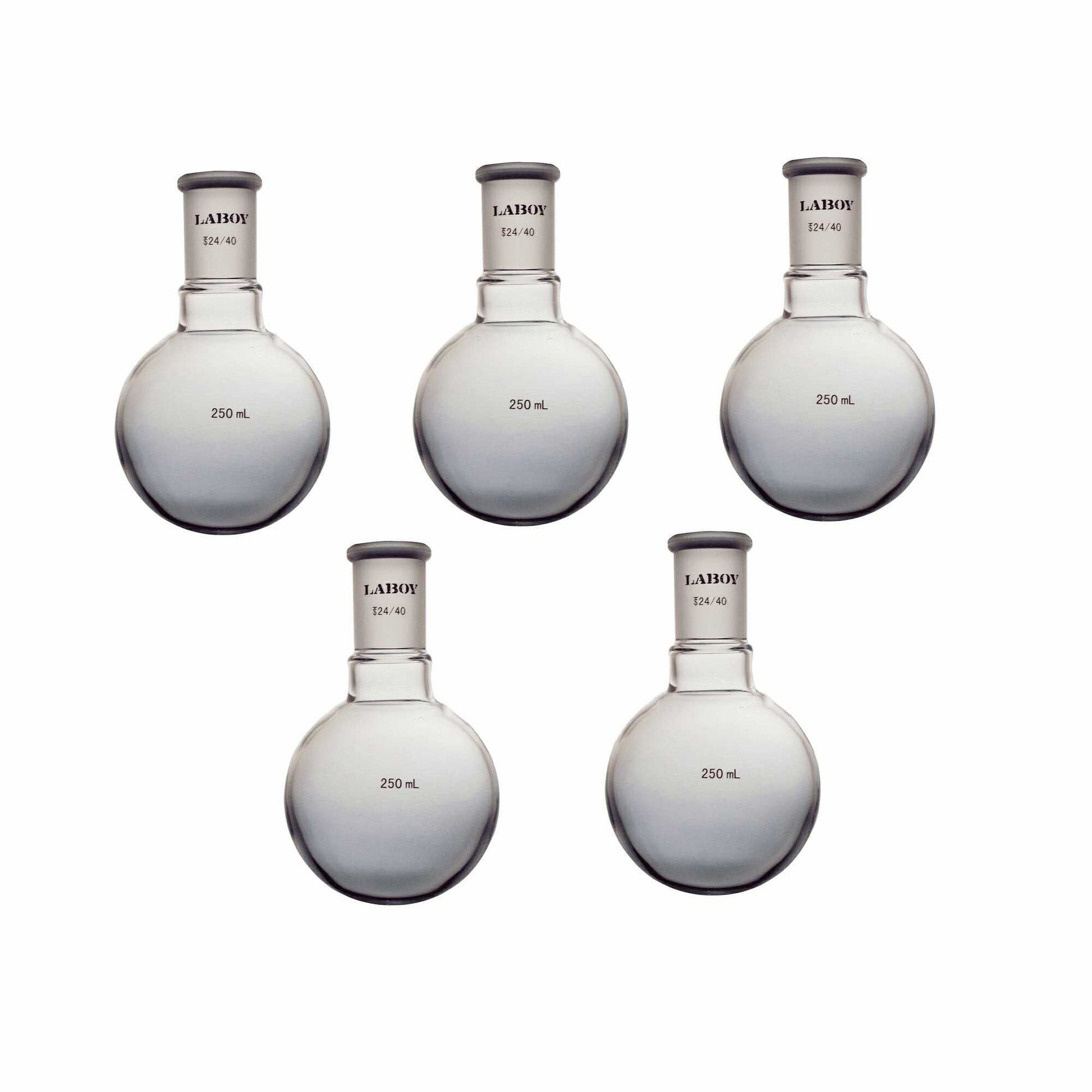 Glass Round Bottom Boiling Flask Single Neck With Standard Taper Joint - Scienmart