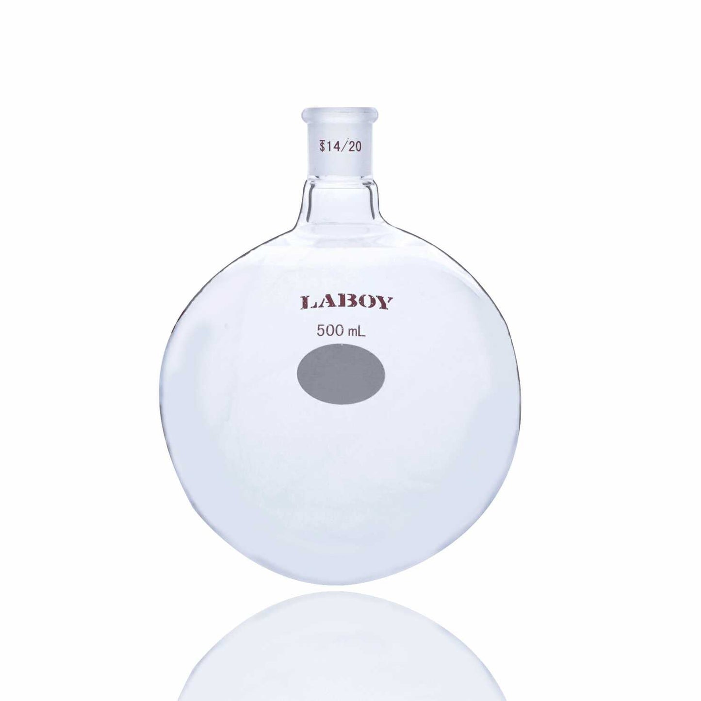 Glass Round Bottom Boiling Flask Single Neck With Standard Taper Joint - Scienmart