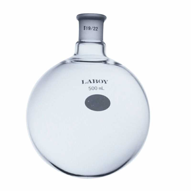 Glass Round Bottom Boiling Flask Single Neck With Standard Taper Joint - Scienmart