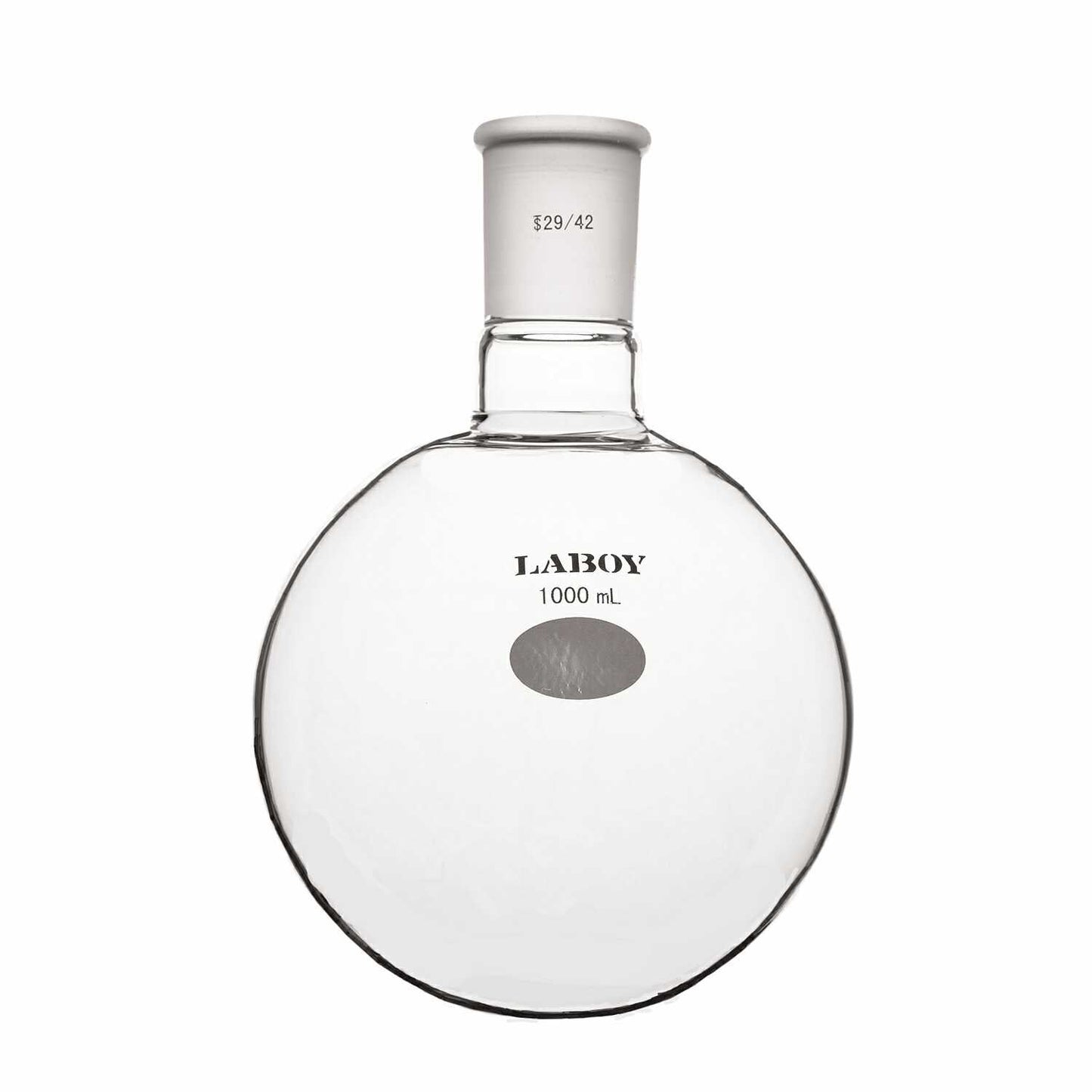 Glass Round Bottom Boiling Flask Single Neck With Standard Taper Joint - Scienmart