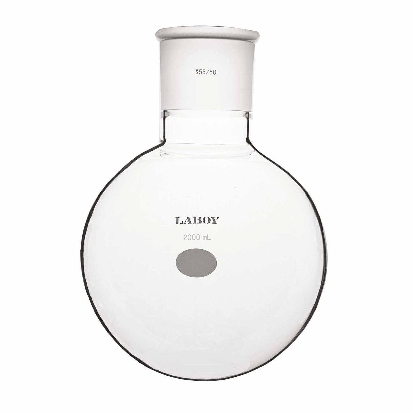 Glass Round Bottom Boiling Flask Single Neck With Standard Taper Joint - Scienmart