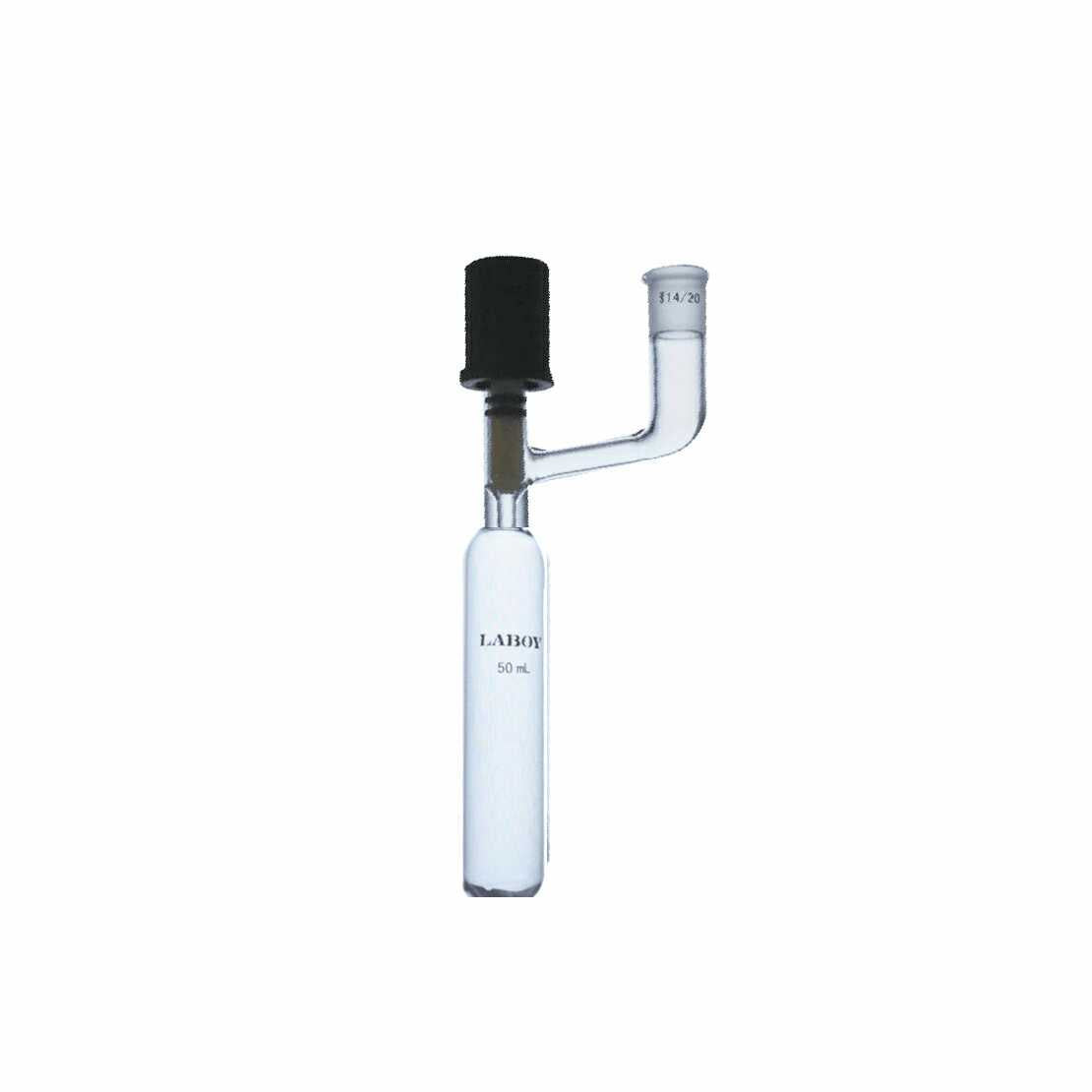 Glass Storage Tube Schlenk Flask with High Vacuum Valve&Standard Taper Outer Joint - Scienmart