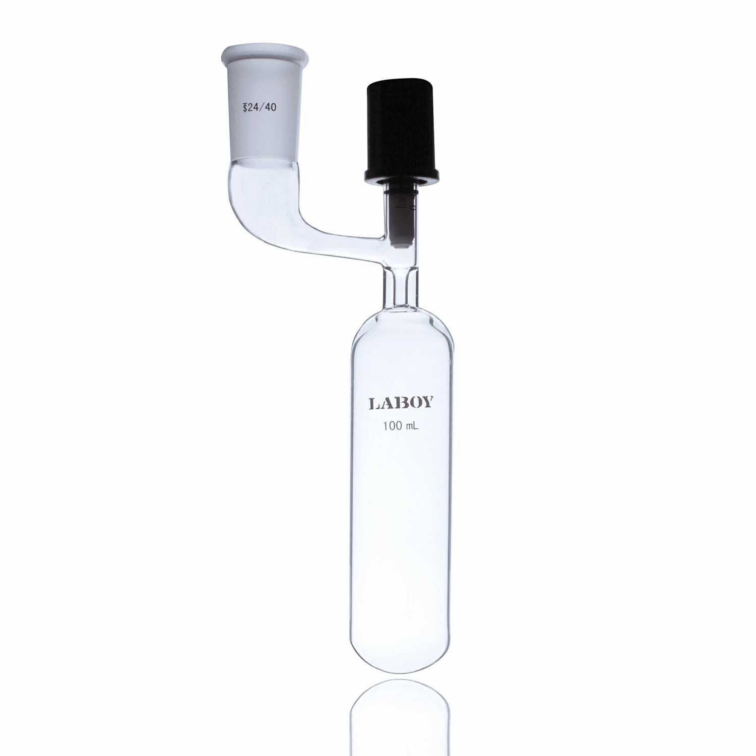 Storage Tube Schlenk Flask 100mL With 0-4mm Hvv&24/40 Outer Joint
