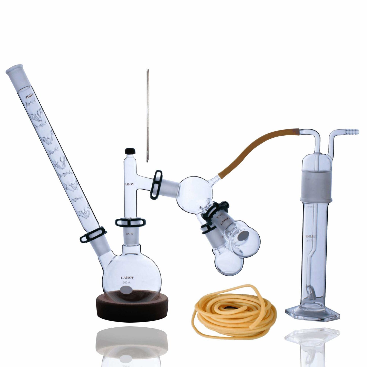 Laboy Glass Organic Chemistry Laboratory Glassware Kit 23 Pcs