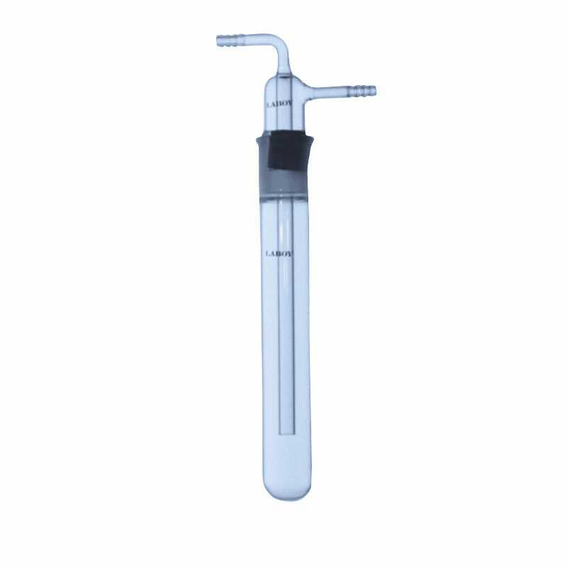 Glass Vaccum Trap with Serrated Hose Conncetion and Standard Taper Joints