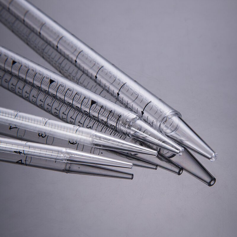 Plastic Disposable Serological Pipette Burette Sterile 1ml Lot of 50pcs - Scienmart