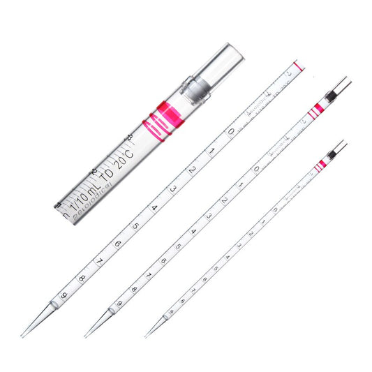 Plastic Disposable  Serological Pipette Burette Sterile 1ml Lot of 50pcs - Scienmart