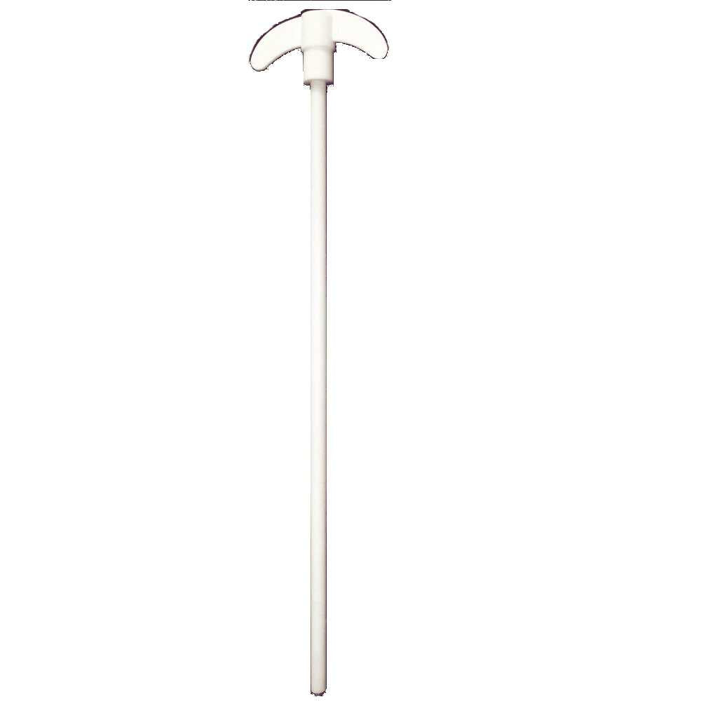 Magnetic PTFE Stirrer Shaft For 2000mL Flask 400mm In Length
