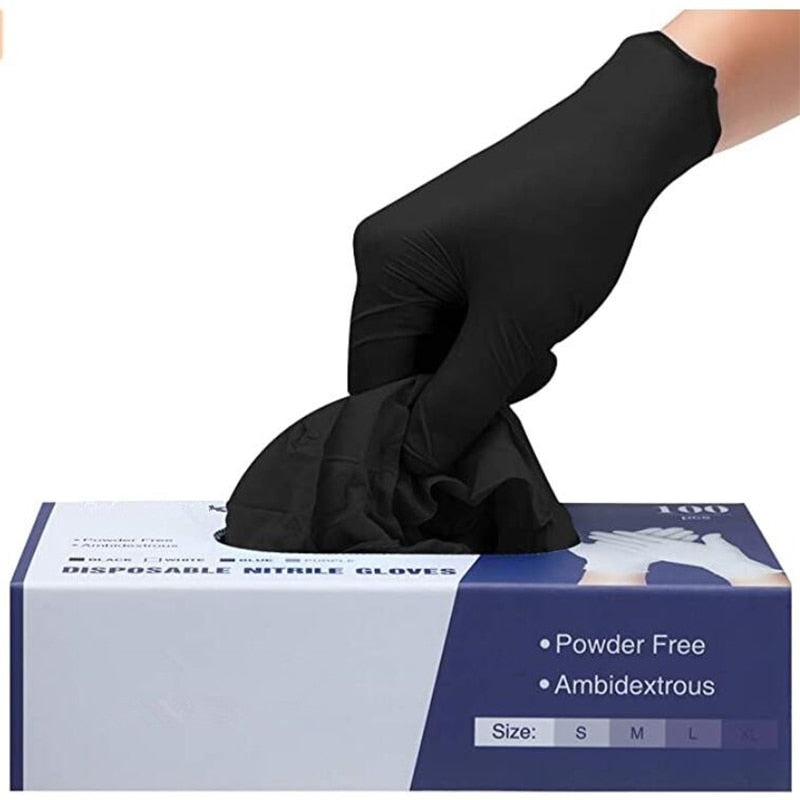 Nitrile Disposable Gloves Waterproof Powder Free For Lab and House - Scienmart
