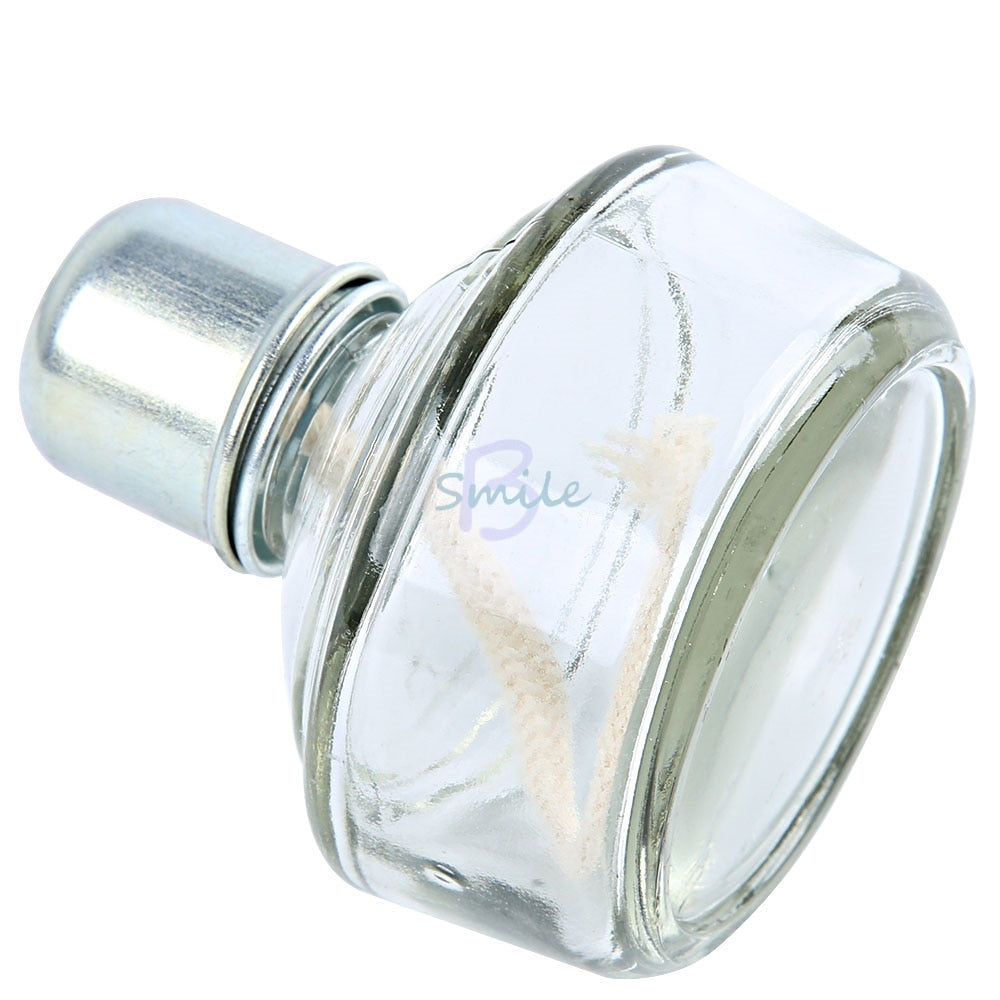 1pcs New Thickening Glass Alcohol Burner Lamp Glass Alcohol Burner Lamp Lab Heating Glassware For Dental item heating equipment - Scienmart