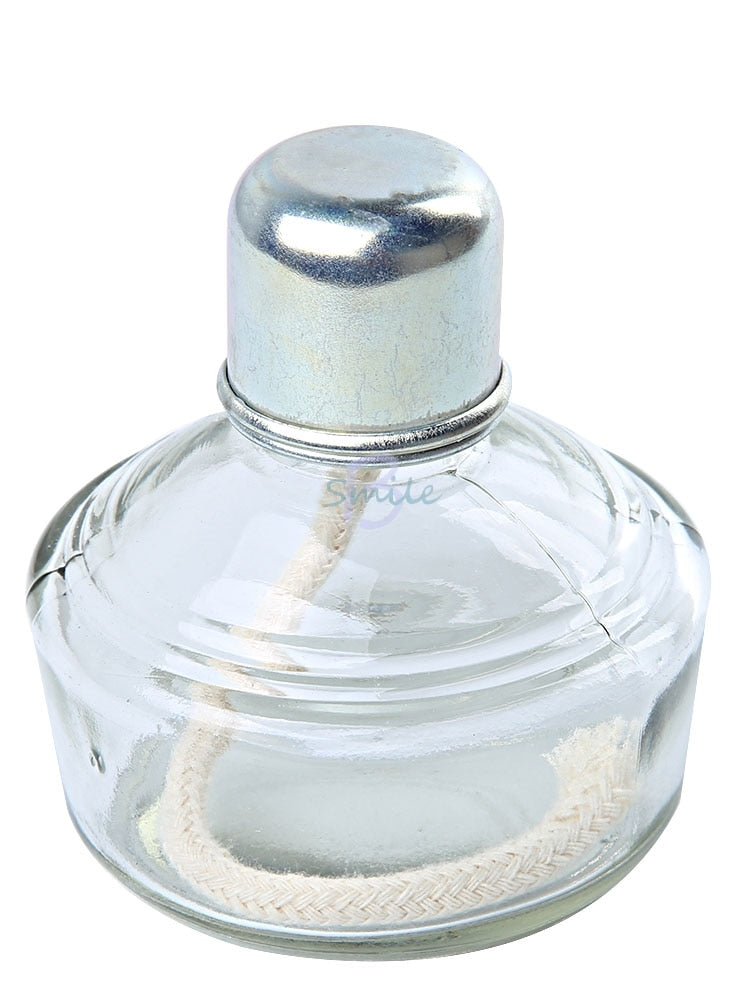 1pcs New Thickening Glass Alcohol Burner Lamp Glass Alcohol Burner Lamp Lab Heating Glassware For Dental item heating equipment - Scienmart