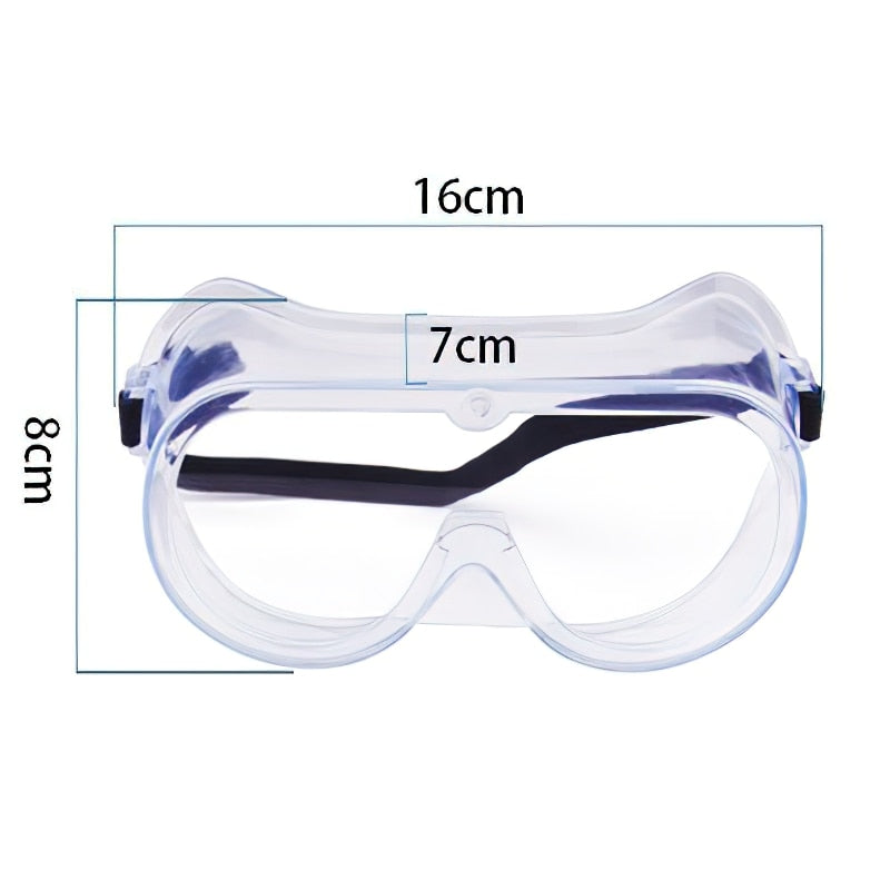 Clear Anti-Impact Chemical Splash Goggle Safety Protective Glasses for Chemistry Lab - Scienmart