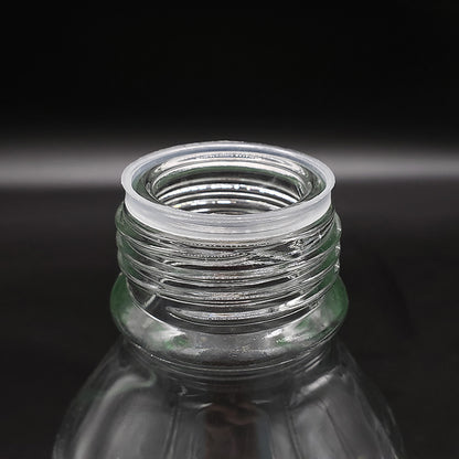 Borosilicate glass screw conical flask - Scienmart