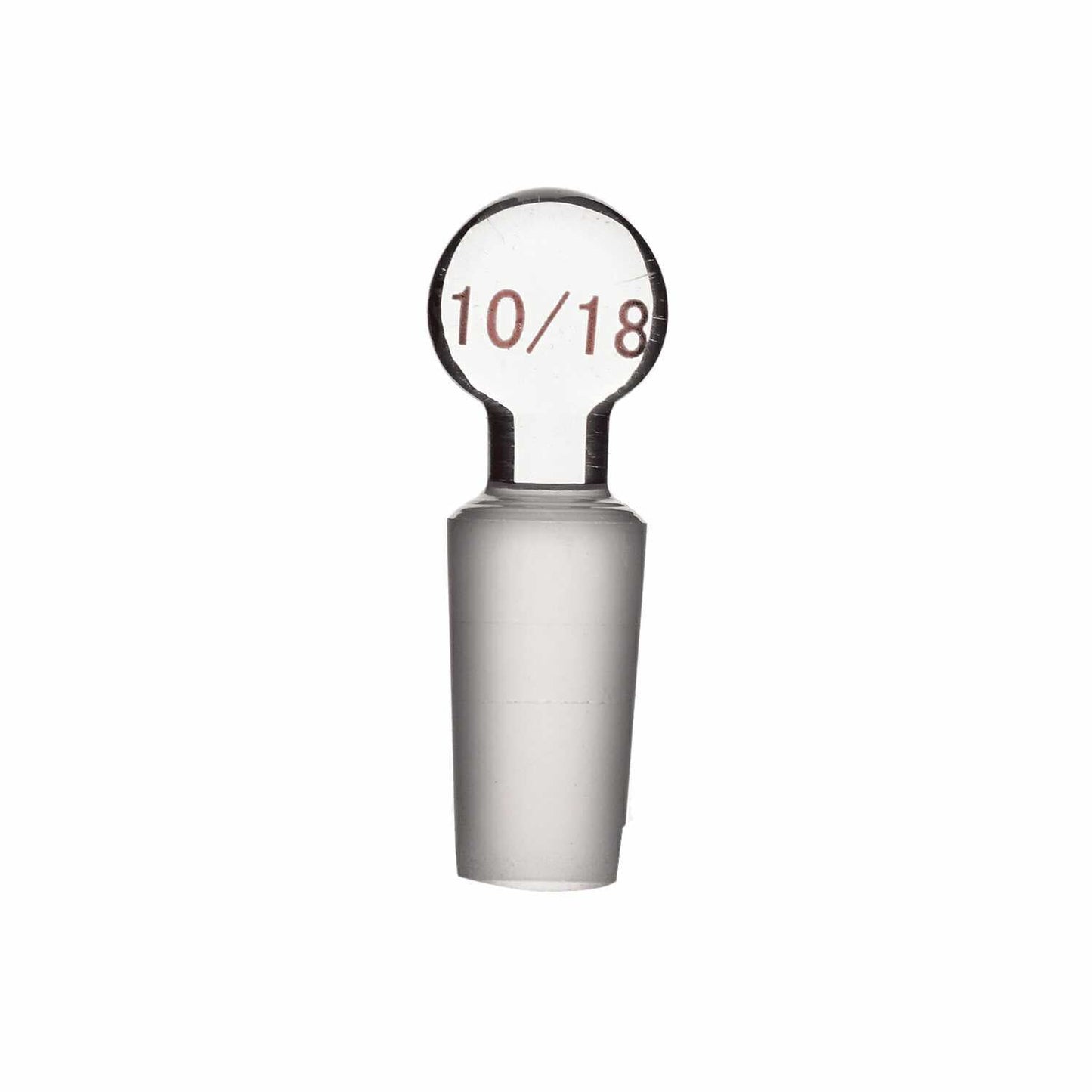 Glass Hollow Stopper Penny-head Design for Standard Female Joint - Scienmart