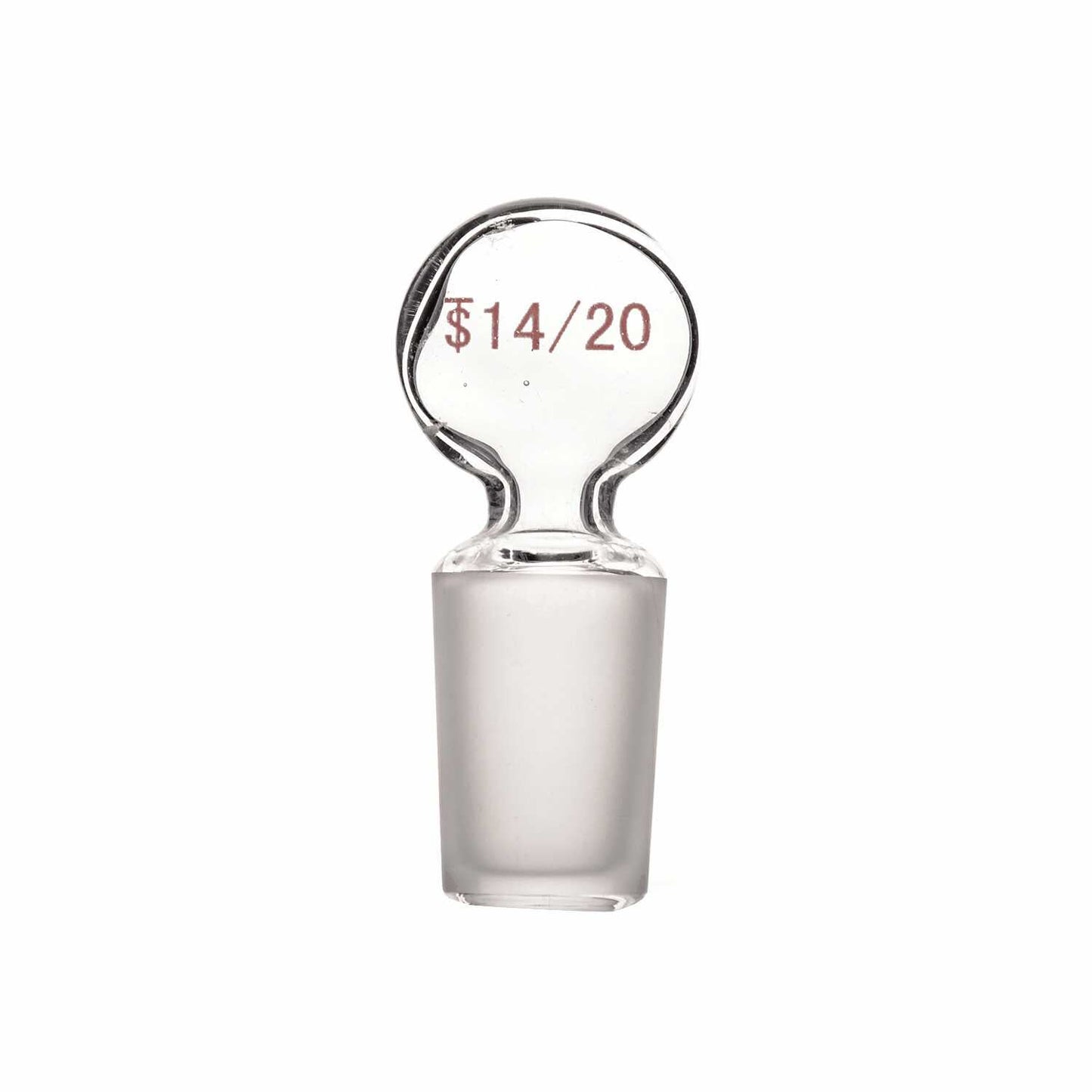 Glass Hollow Stopper Penny-head Design for Standard Female Joint - Scienmart