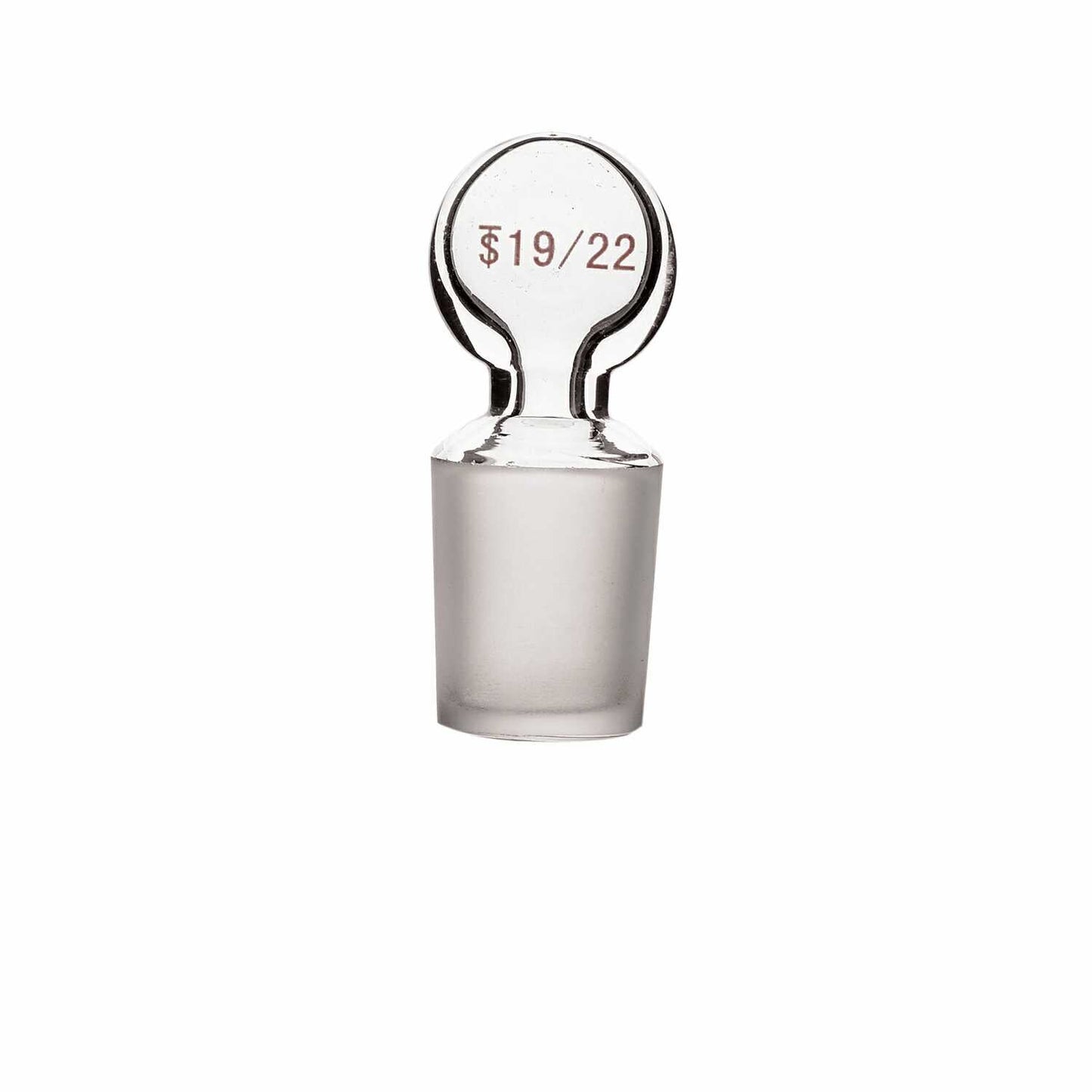 Glass Hollow Stopper Penny-head Design for Standard Female Joint - Scienmart