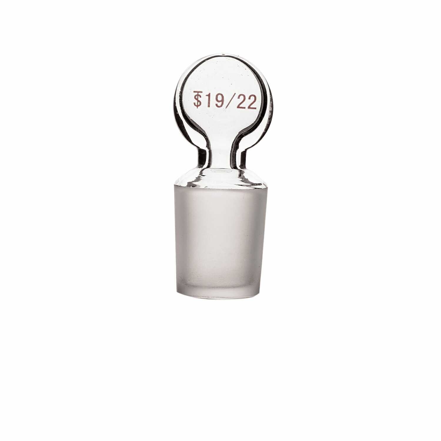 Glass Hollow Stopper Penny-head Design for Standard Female Joint - Scienmart