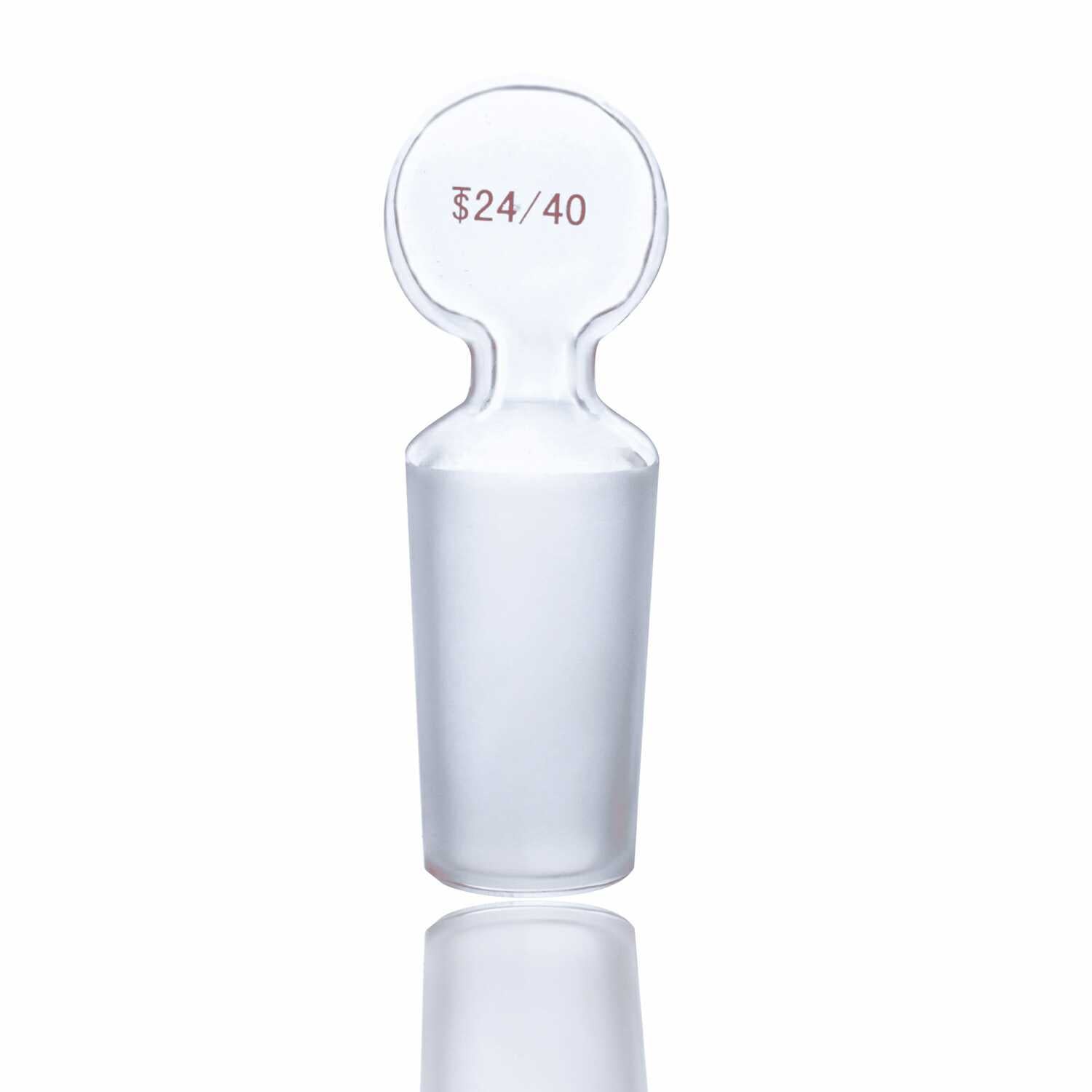 Pennyhead Hollow Glass Stopper For 10/18 Outer Joint