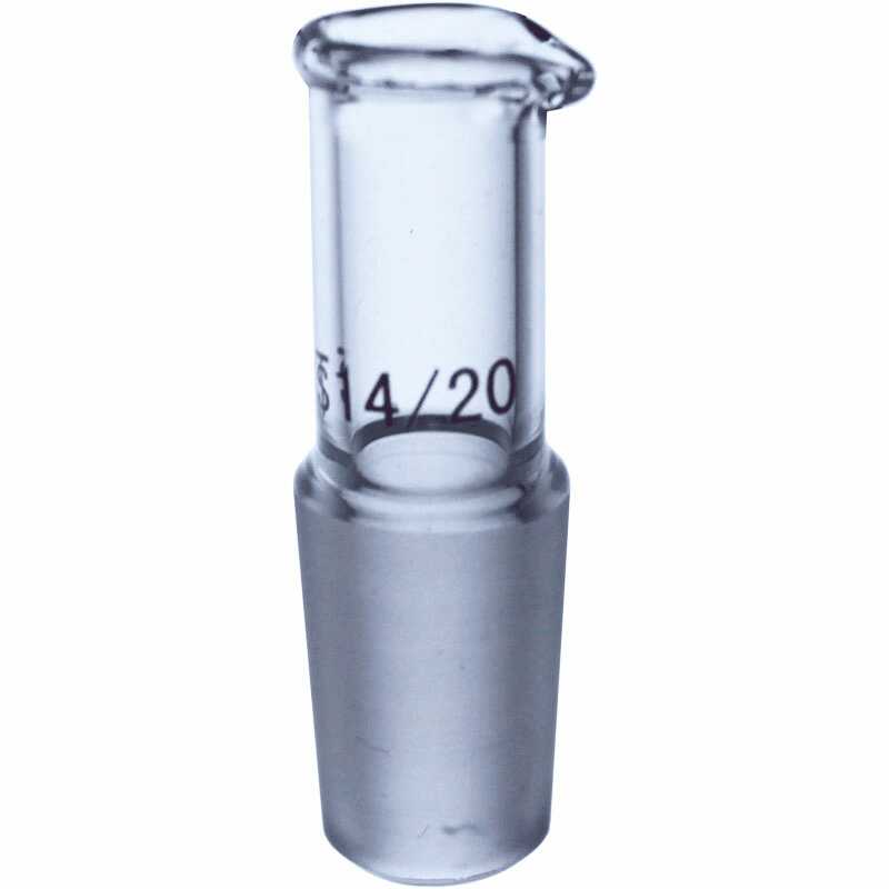 Glass Pour-out Adapter with Standard Taper Joint - Scienmart
