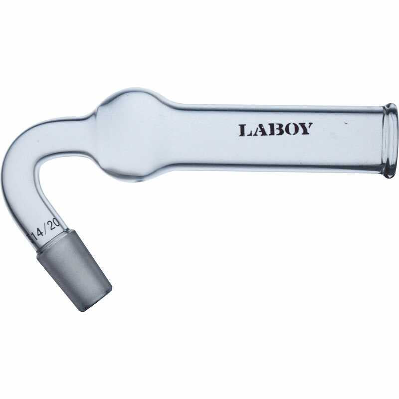 Glass Drying Tube 75DGR Bent with Standard Inner Joint And an Open End - Scienmart