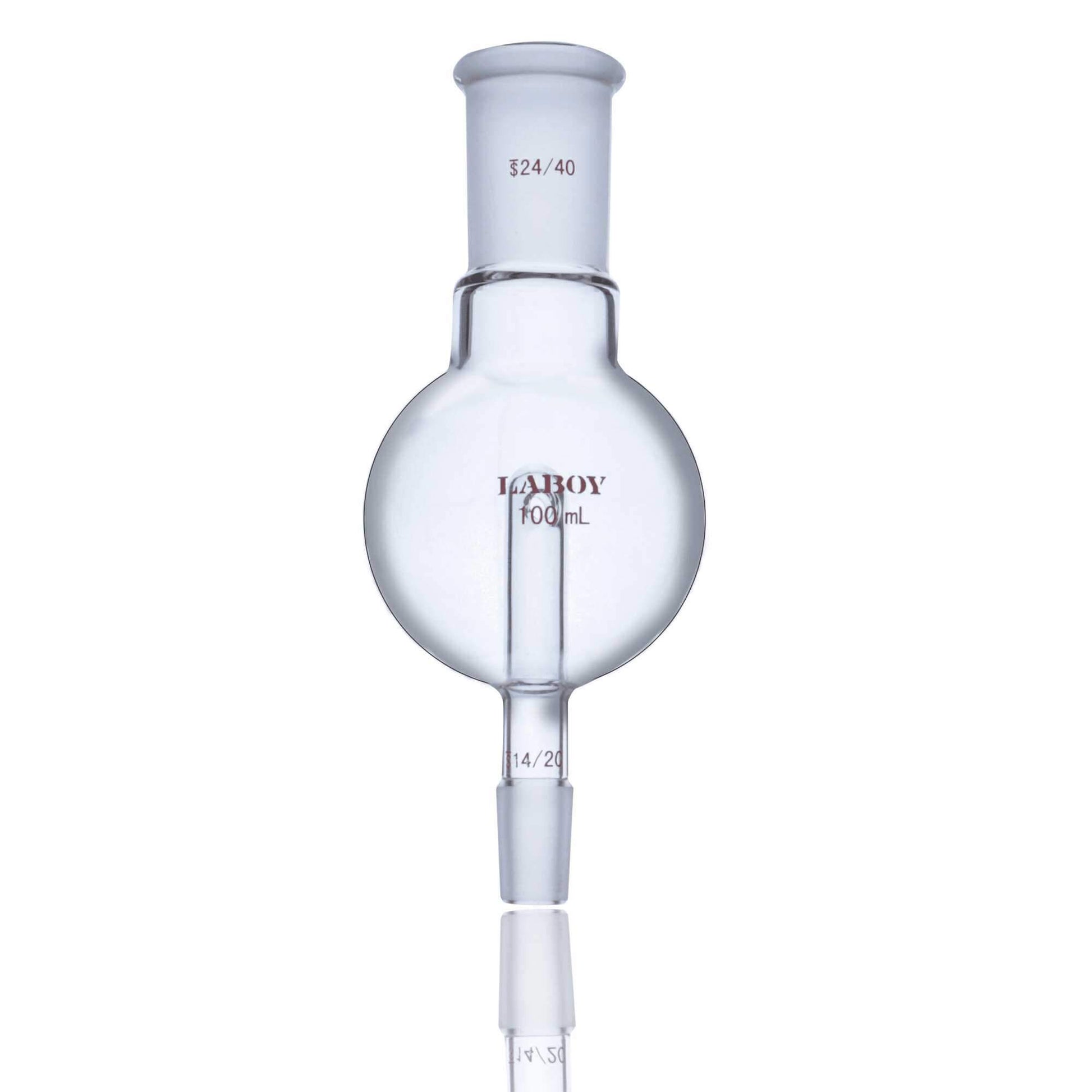 Glass Anti-splash Adapter with Standard Taper Joints - Scienmart