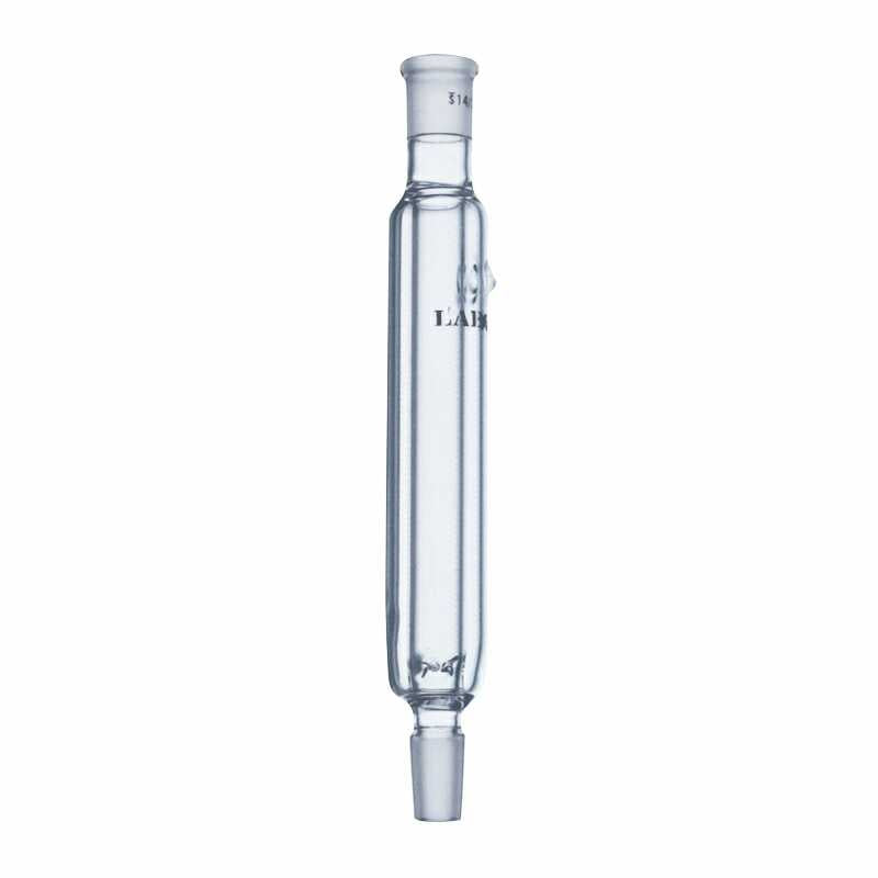 Glass Distillation Condenser With Vacuum Jacket and Taper Joints - Scienmart