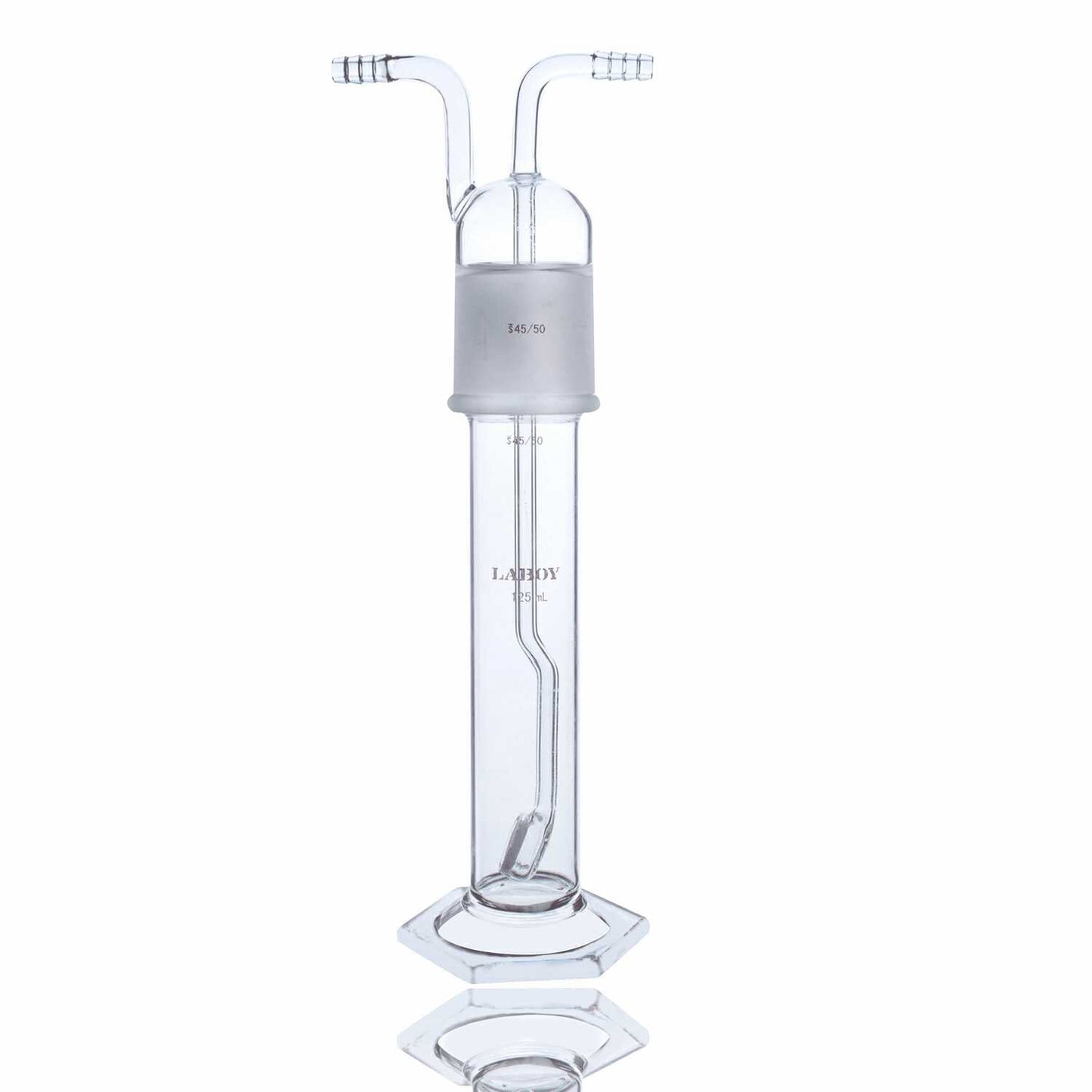 Glass Fritted Gas-washing bottle With Standard Taper Joints - Scienmart