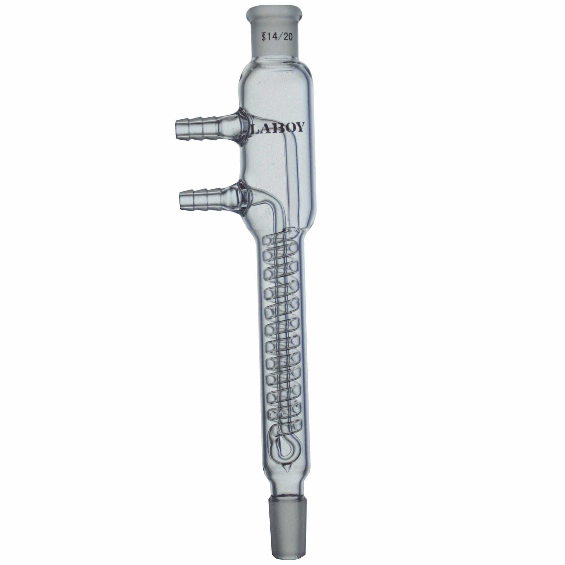 Laboy Glass Reflux Condenser With Taper Joints and Serrated Hose ...