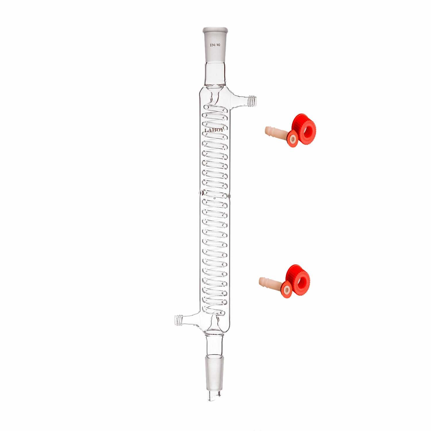 Glass Graham Condenser with Standard Taper Joint and Removable Hose Connection - Scienmart